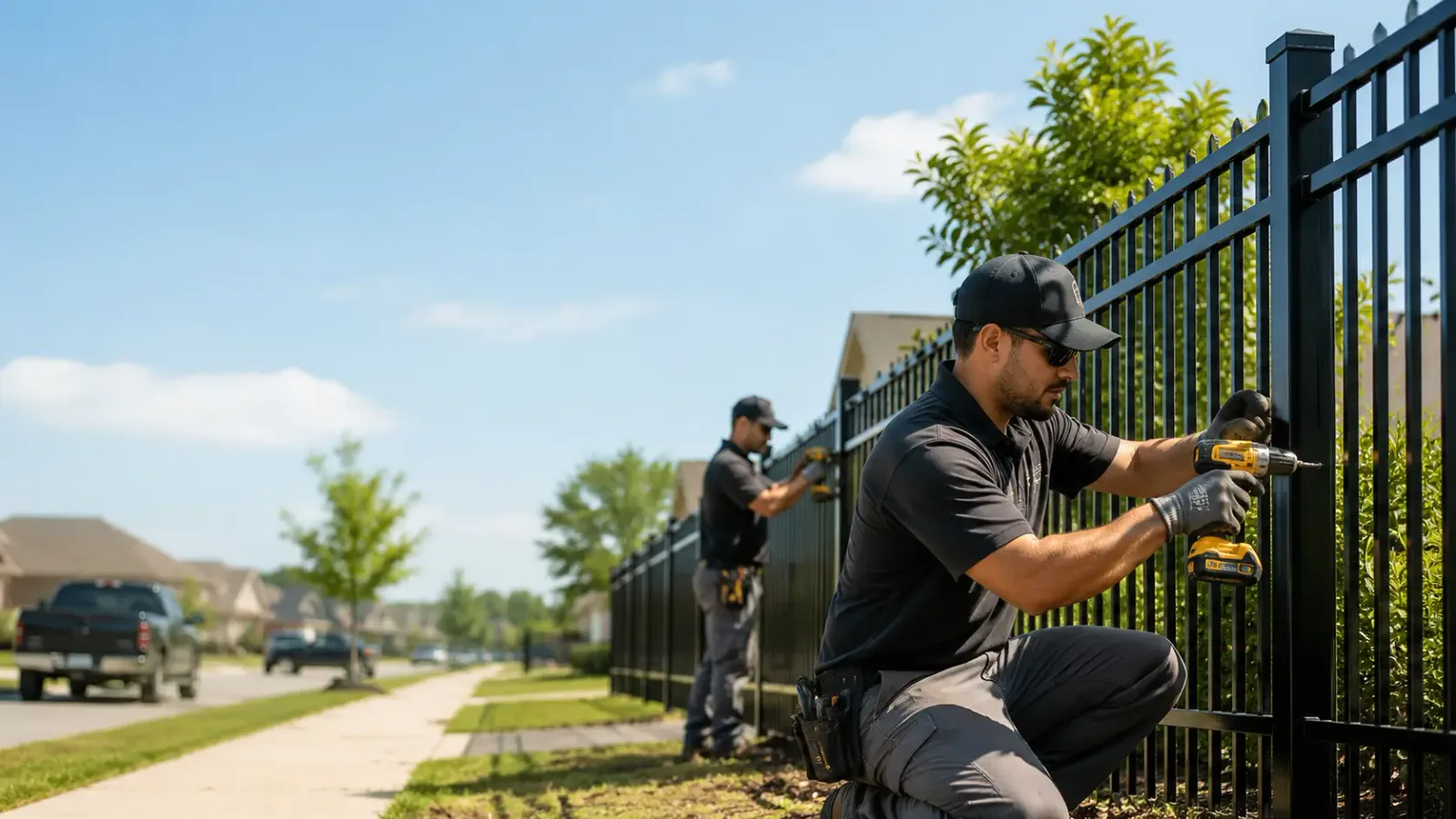 Metal Fence Installation in Deridder, LA